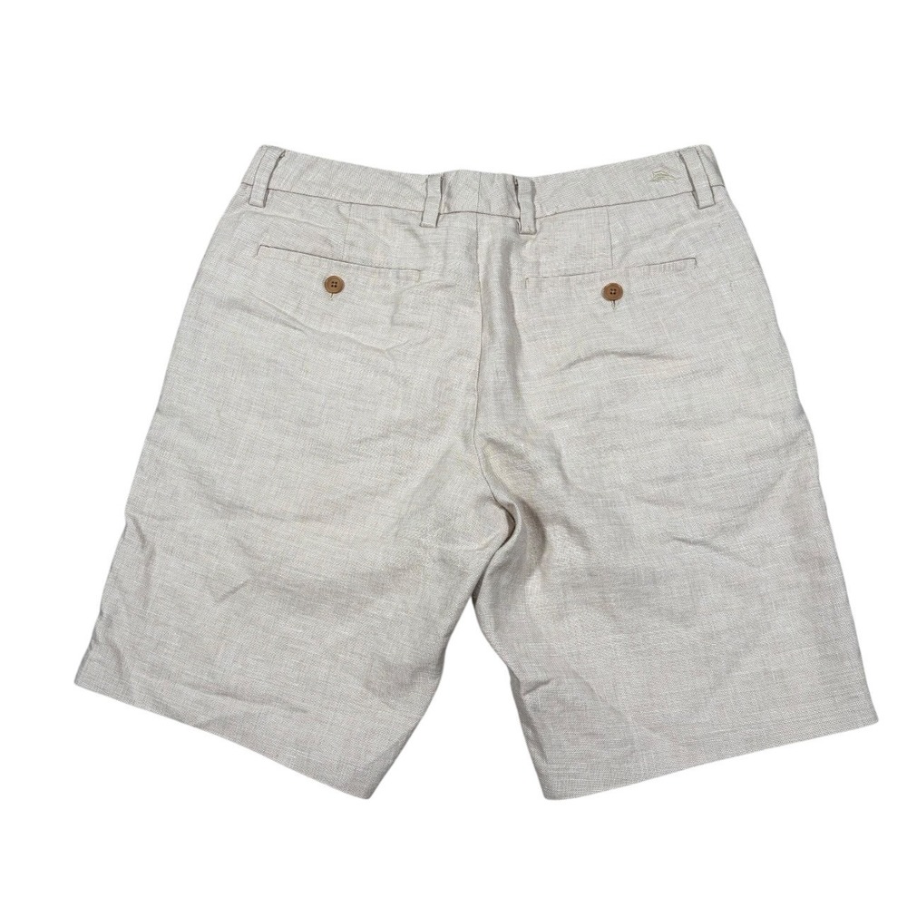 Tommy Bahama Shorts Mens 32 Latigo Beach Linen COOLMAX® 9.5" Casual Vacation - Picture 2 of 11